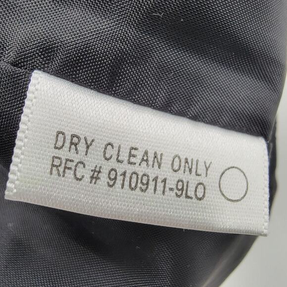 Mary McFadden Dress Womens 12 Black Sheath Lined White Stitch Neckline - Picture 13 of 14